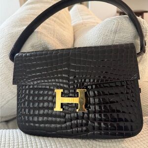 Italian Piero Acutis Ligator Purse